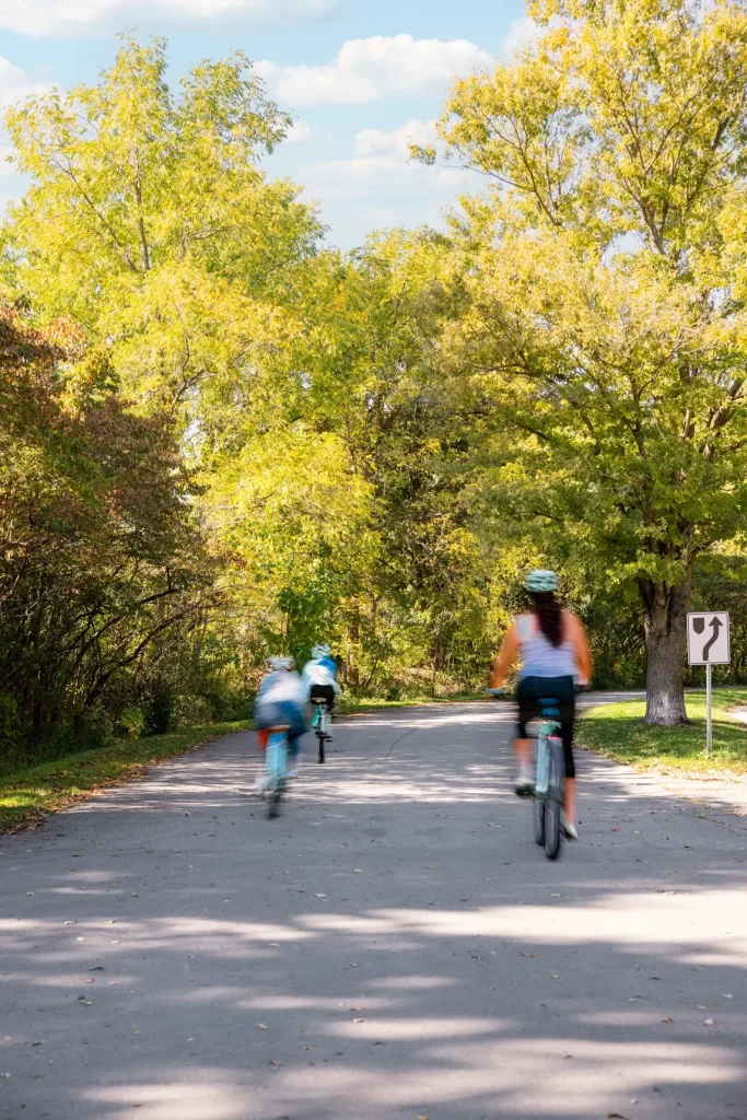 Bike riding